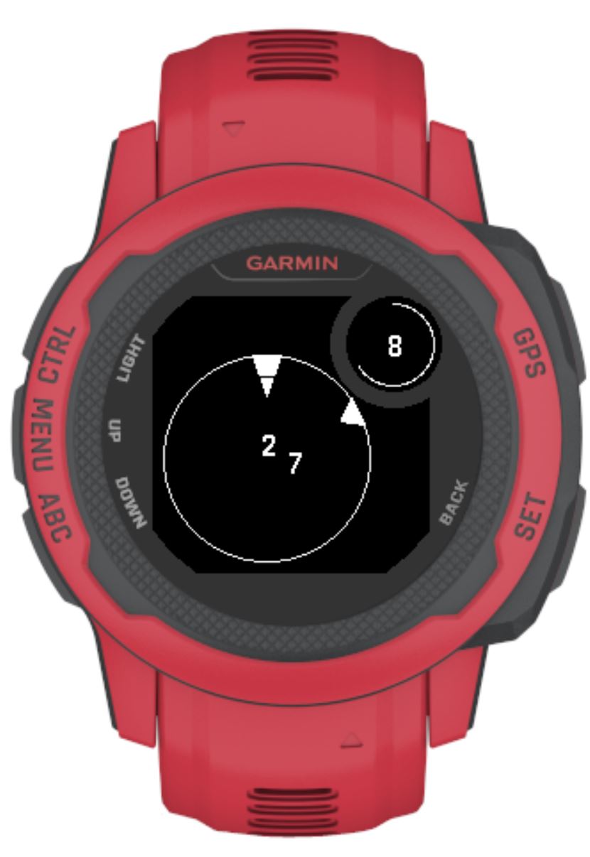 Garmin watchface screencapture